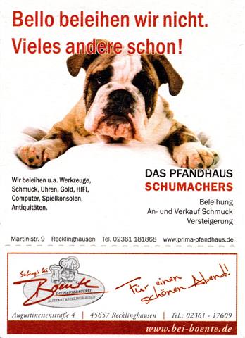 recklinghausen re-nw boente recht 2a (255-bello beleihen)